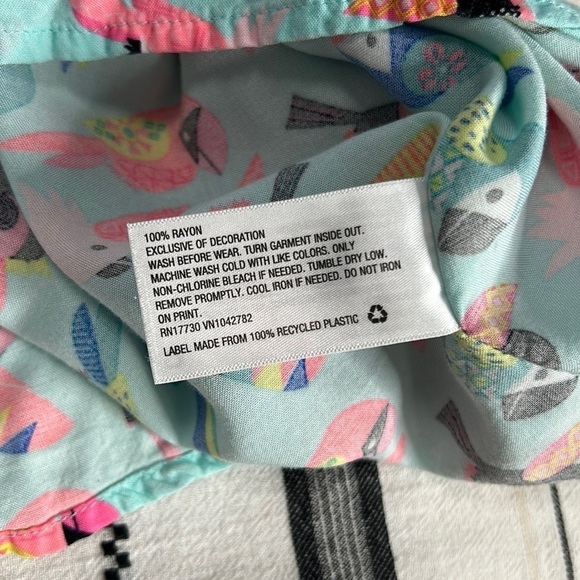 Cat & jack • toucan parrot bird fringe baby swim coverup - Picture 8 of 8